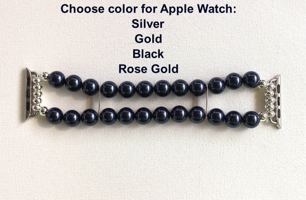 Watch Band for Apple Watch, Blue Pearl