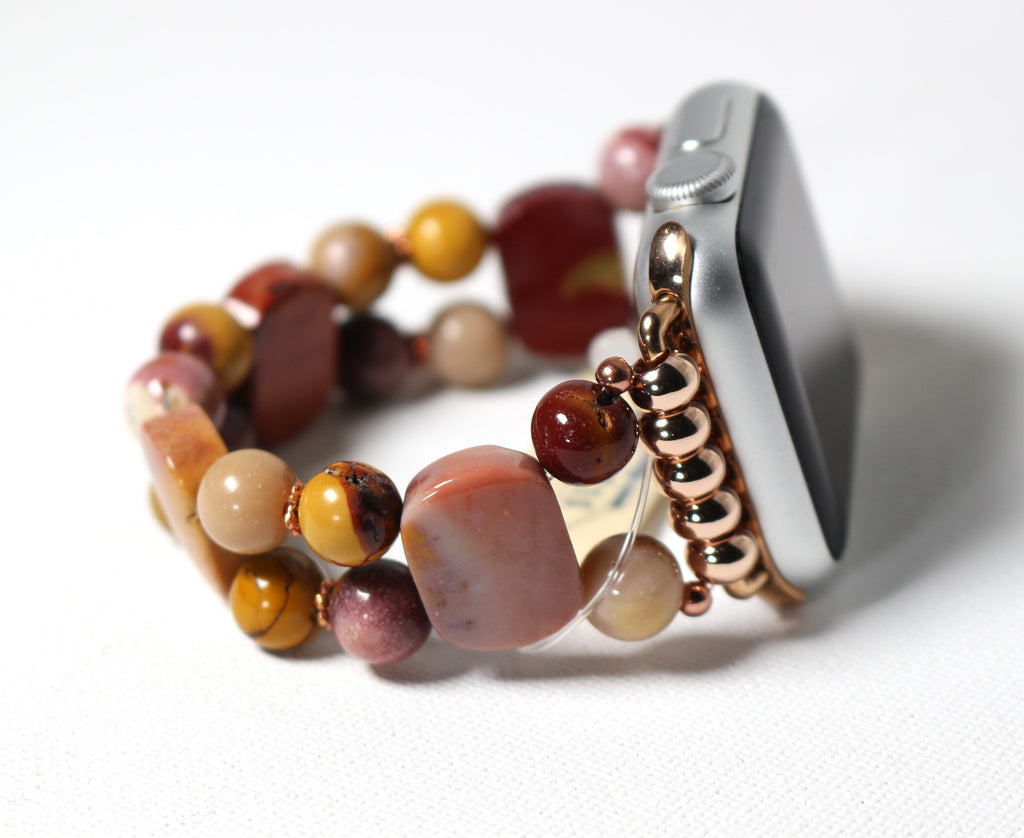 Mookaite Jasper Watch Band for Apple Watch