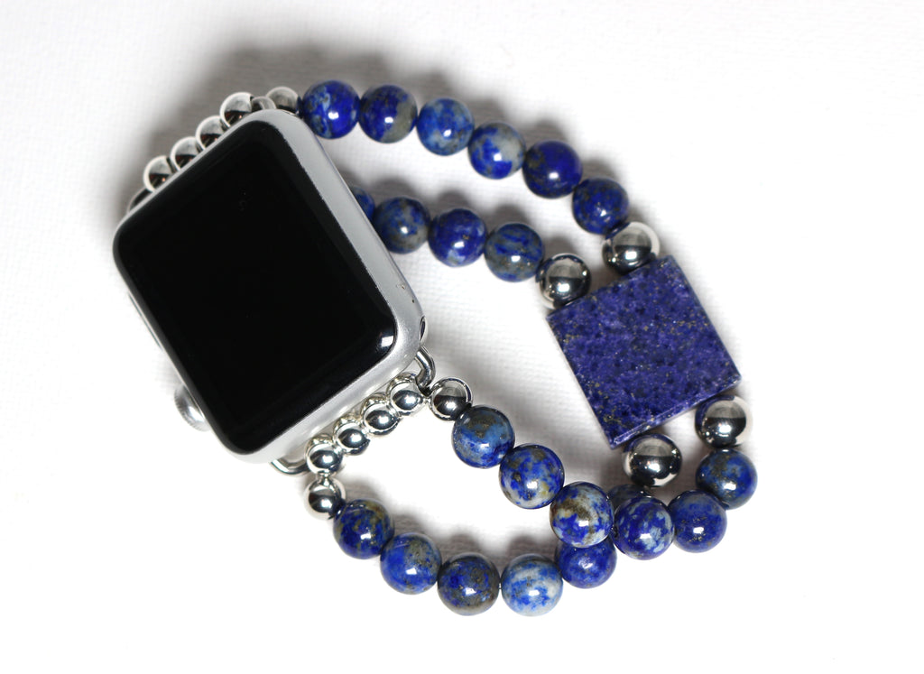 Lapis Lazuli Square Bracelet Watch Band for Apple Watch